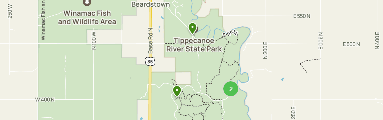 tippecanoe river map