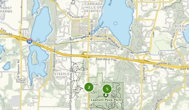 kettle moraine mountain bike trail map