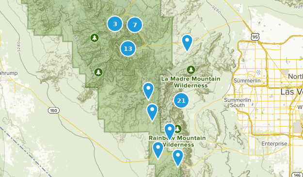 Best Wildlife Trails in Spring Mountains National Recreation Area ...