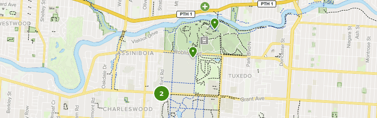 assiniboine park zoo map