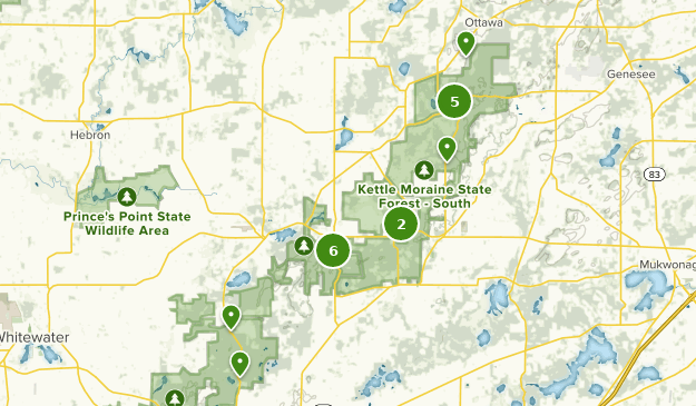 Best Views Trails in Kettle Moraine State Forest Southern Unit | AllTrails