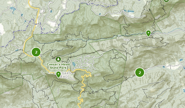 Best Walking Trails In Caesars Head State Park 