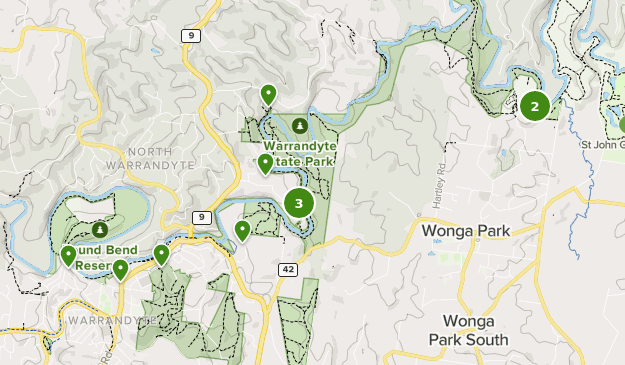 Warrandyte State Park Map Best Walking Trails in Warrandyte State Park | AllTrails