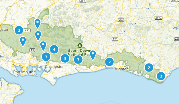south downs national park map Best Dogs On Leash Trails In South Downs National Park Alltrails