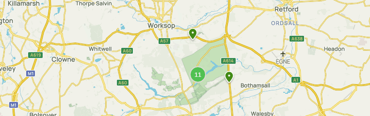 clumber park cycle routes