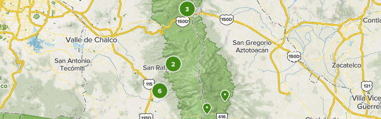Los mejores senderos de cascadas en Parque Nacional Iztaccíhuatl