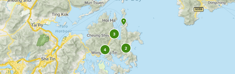 Map Of Sai Kung Best 10 Camping Trails In Sai Kung East Country Park | Alltrails