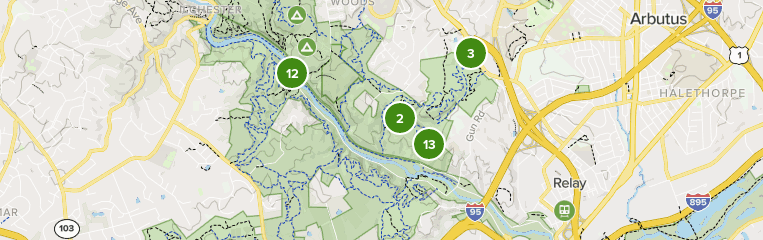 Patapsco State Park Avalon Area Map Best 10 Wild Flowers Trails In Patapsco Valley State Park Avalon Area |  Alltrails