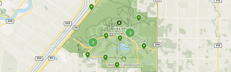 birds hill park bike trails