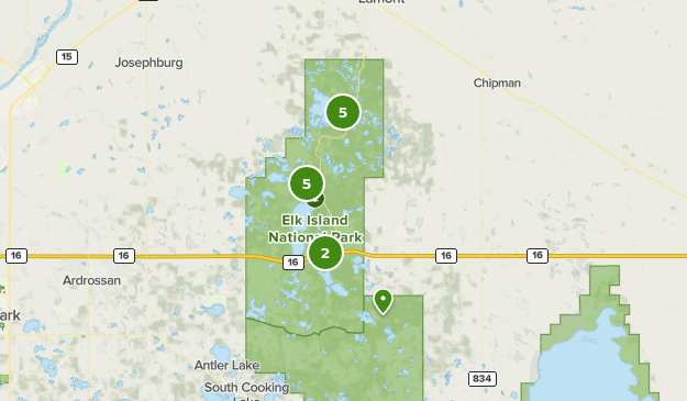 elk island national park map Best Views Trails In Elk Island National Park Alltrails elk island national park map