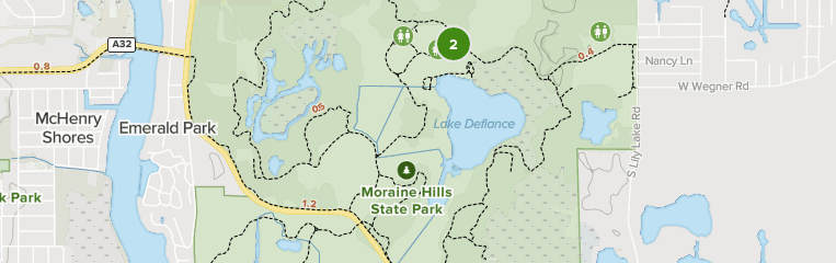 Best Mountain Biking Trails in - Parks Us Illinois Moraine Hills State Park Mountain Biking 10174331 763x240 1 