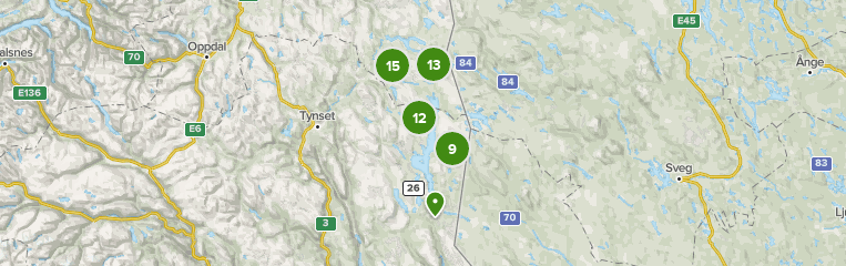 Best 10 Wild Flowers Trails in Femundsmarka nasjonalpark: Map, Details ...