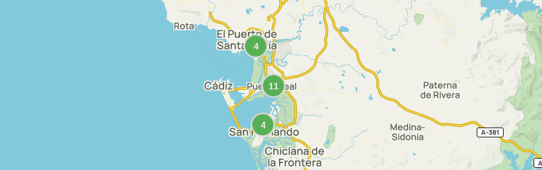 ¿Cómo llegar a Puerto Deportivo de Sancti-Petri en Chiclana De La Frontera en Autobús o Tren?