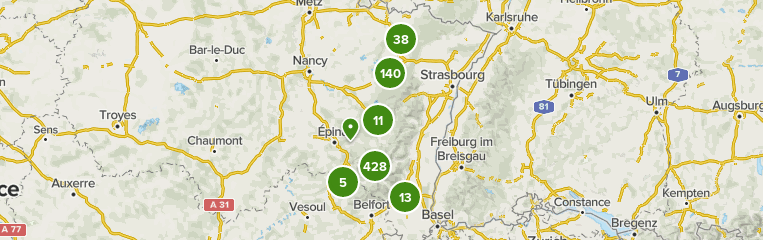 Best forest trails in Parc naturel régional des Ballons des Vosges ...