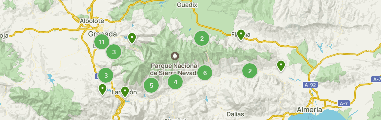 2023 Best 10 Easy Trails in Sierra Nevada National Park | AllTrails