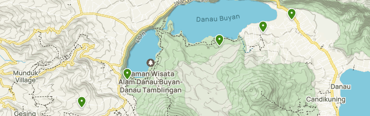 2023 Best Moderate Trails in Taman Wisata Alam Danau Buyan Danau ...