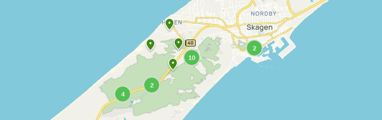 10 Best Forest Trails in Skagen Klitplantage | AllTrails