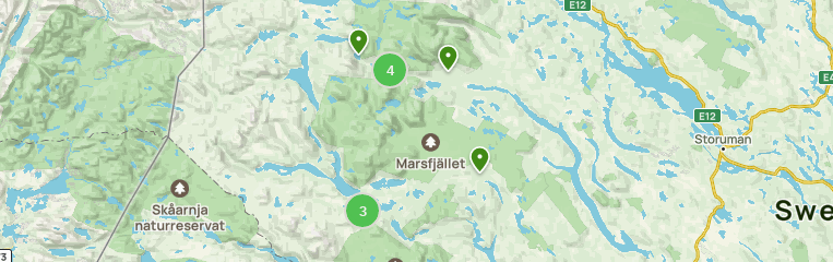 Best Wildlife Trails In Marsfjällets Naturreservat 