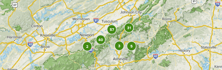 Best 10 Forest Trails in Cherokee National Forest, Unaka Ranger ...