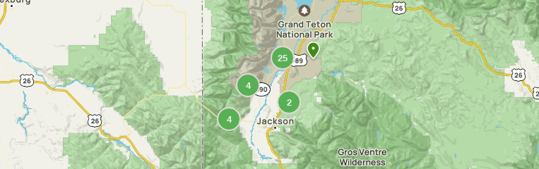 2023 Best No Dogs Trails in Bridger-Teton National Forest - Jackson ...