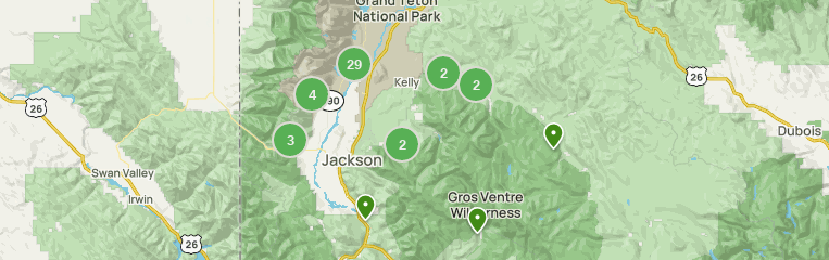 2023 Best Lake Trails in Bridger-Teton National Forest - Jackson Ranger ...