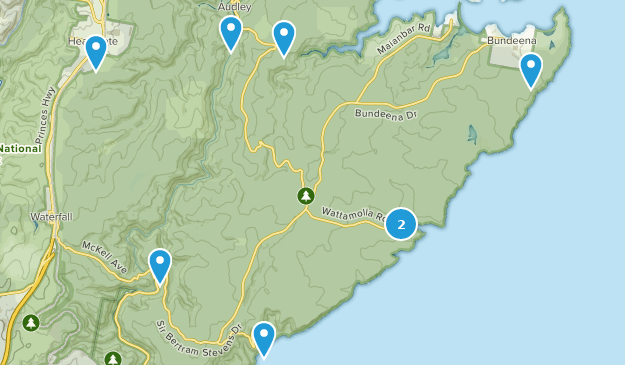 royal national park map Best Kid Friendly Trails Near Royal National Park New South Wales