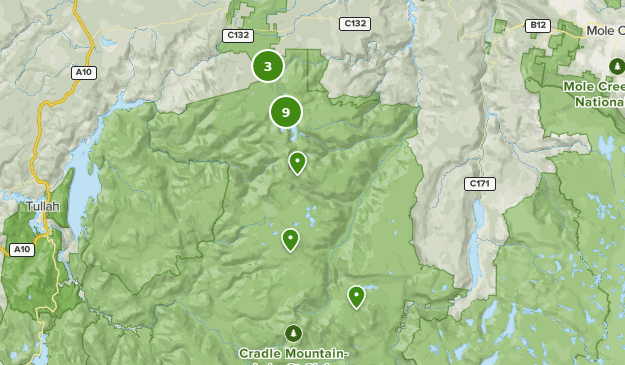 cradle mountain walks map Best Walking Trails Near Cradle Mountain Tasmania Australia cradle mountain walks map