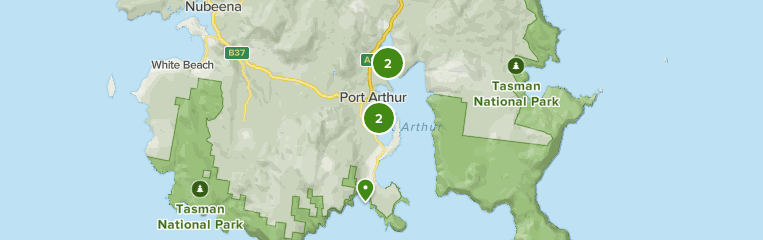 Port Arthur Tasmania Map Best 10 Views Trails In Port Arthur | Alltrails