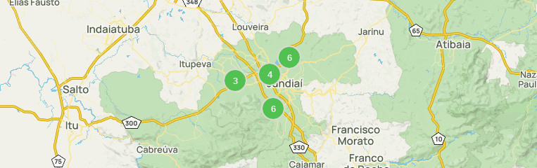 Francisco Morato, Brazil, city map with high resolution roads