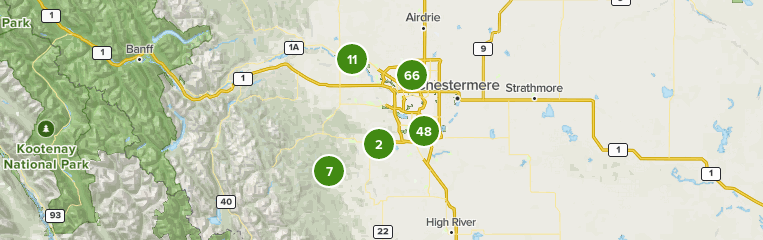 Calgary Walking Paths Map Best 10 Walking Trails In Calgary | Alltrails