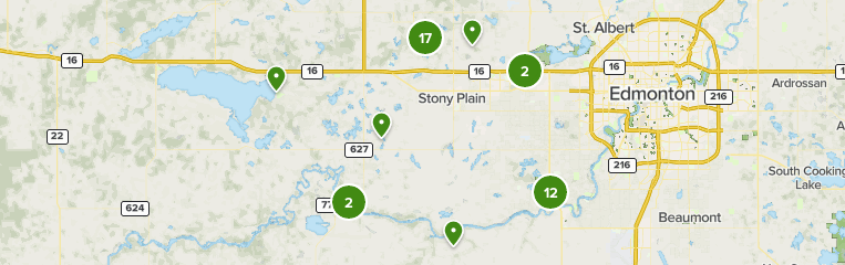 Parkland County Alberta Map Best 10 Forest Trails In Parkland County | Alltrails