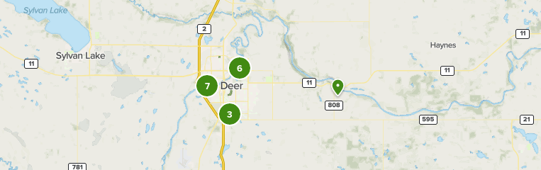 Red Deer Trails Map Best 10 Walking Trails In Red Deer | Alltrails