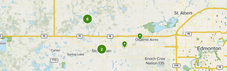 Stony Plain Alberta Map Best 10 Trail Running Trails In Stony Plain | Alltrails
