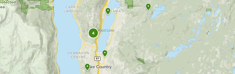 Map Of Lake Country Bc Best 10 Walking Trails In Lake Country | Alltrails