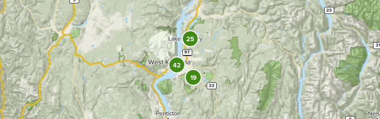 Regional District Of Central Okanagan British Columbia Beste Route Zum Wald Alltrails