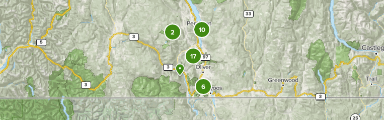 Okanagan Similkameen Regional District Map Best 10 Wildlife Trails In Regional District Of Okanagan-Similkameen |  Alltrails