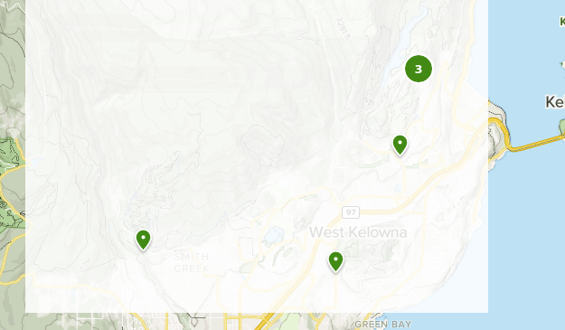 Best Mountain Biking Trails near West Kelowna, British Columbia Canada