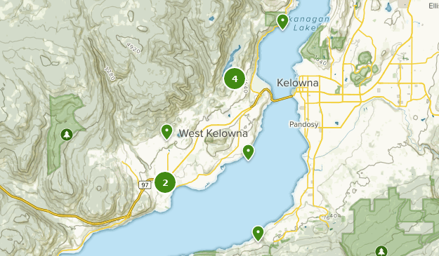 Best Running Trails near West Kelowna, British Columbia Canada | AllTrails