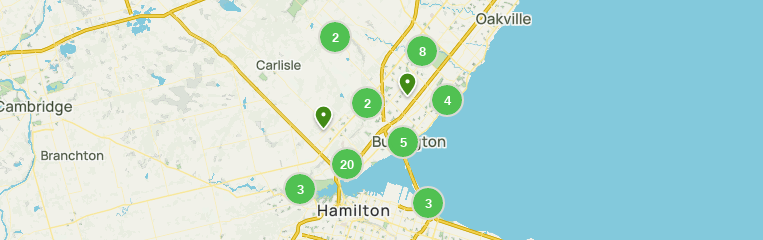 Burlington Ontario Map