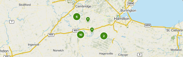 Best 10 Short Trails in County of Brant AllTrails