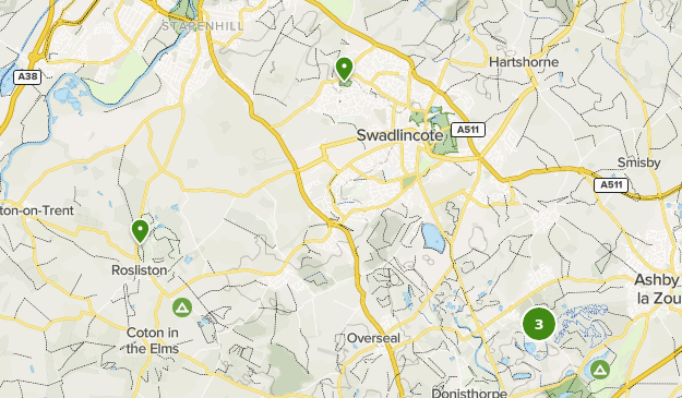 Best Walking Trails near Swadlincote, Derbyshire England | AllTrails