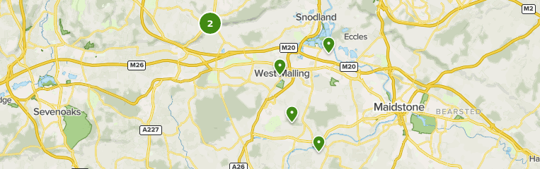 West Malling Kent Map Best 10 Views Trails In West Malling | Alltrails