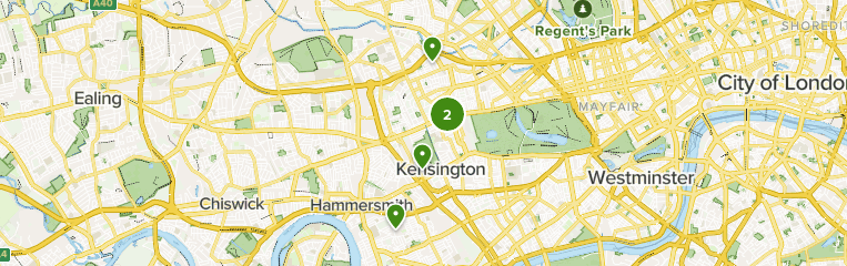 Map Of Walking Trails Near Me Best 10 Walking Trails In Kensington And Chelsea | Alltrails