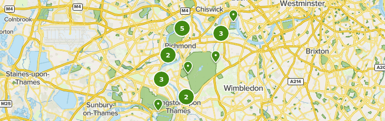 Map Of Walking Trails Near Me Best 10 Walking Trails In Richmond Upon Thames | Alltrails