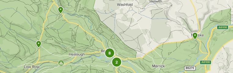 Map Of Reeth North Yorkshire Best 10 River Trails In Reeth | Alltrails