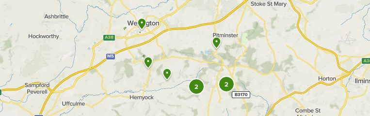 Map Of Wellington Somerset Best 10 Wild Flowers Trails In Wellington | Alltrails