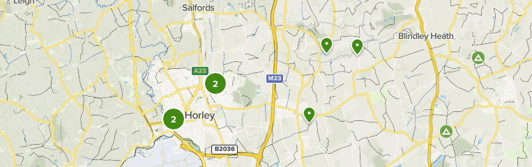 Horley Map 2023 Best Long Trails in Horley | AllTrails