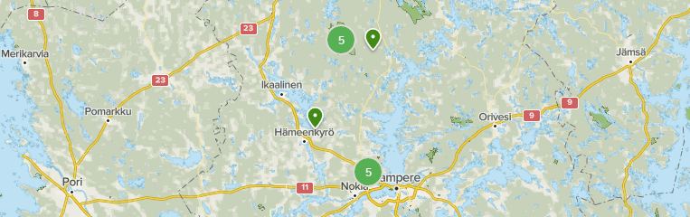 2023 Best 10 Long Trails in Ylöjärvi | AllTrails