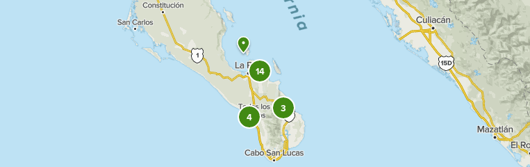 La Paz Baja California Map Best 10 Walking Trails In La Paz | Alltrails