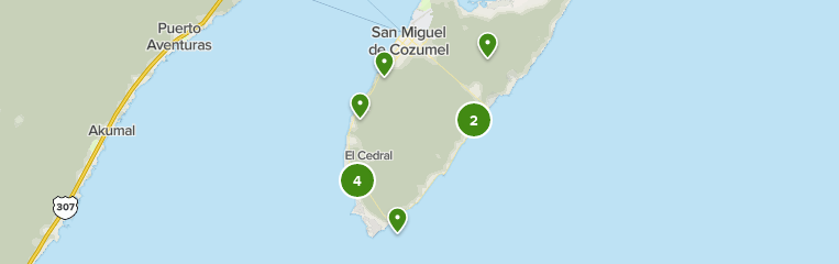 2023 Best 10 Easy Trails in Cozumel Island | AllTrails